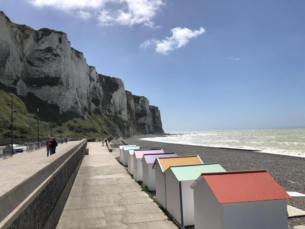 Appart en 1er étage à 120m de la mer Le Tréport Exterior foto